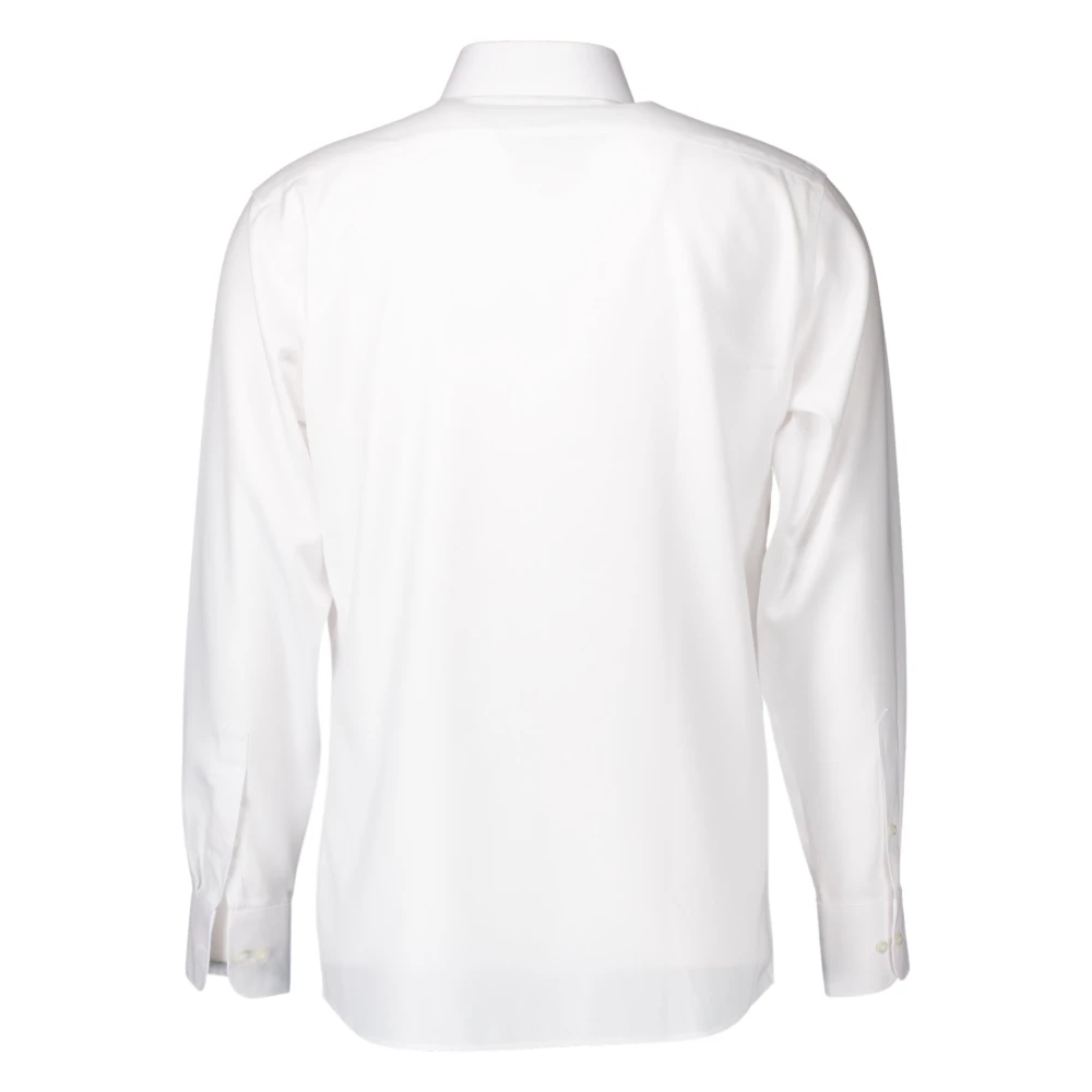 Eterna Wit Overhemd Lange Mouw Xd87 White Heren
