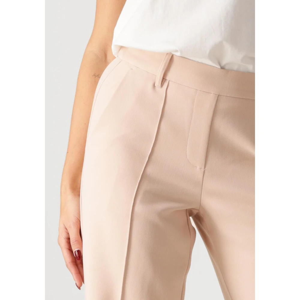 Nukus Jill Pants in Zandkleur Beige Dames