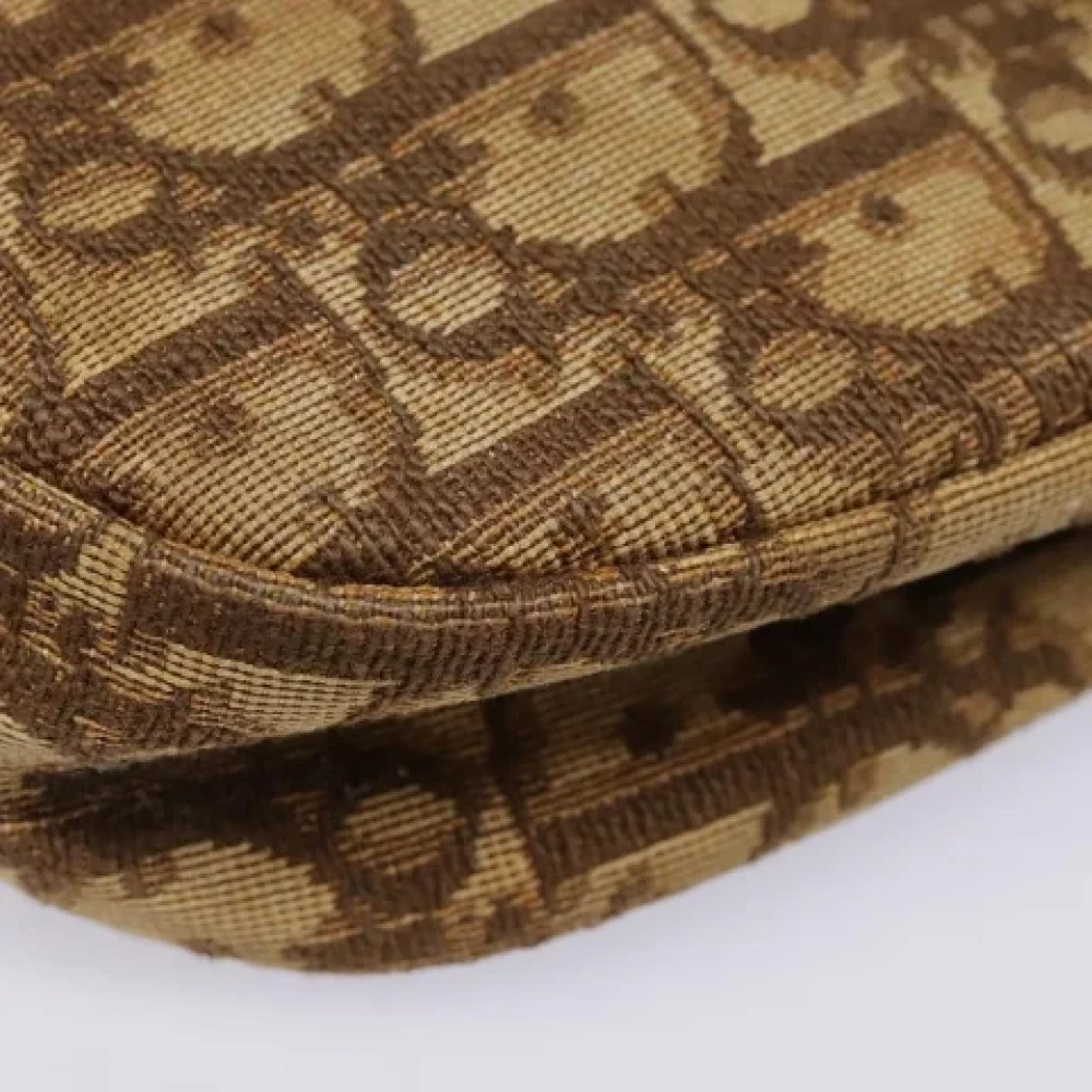 Dior Vintage Pre-owned Canvas dior-bags Brown Dames