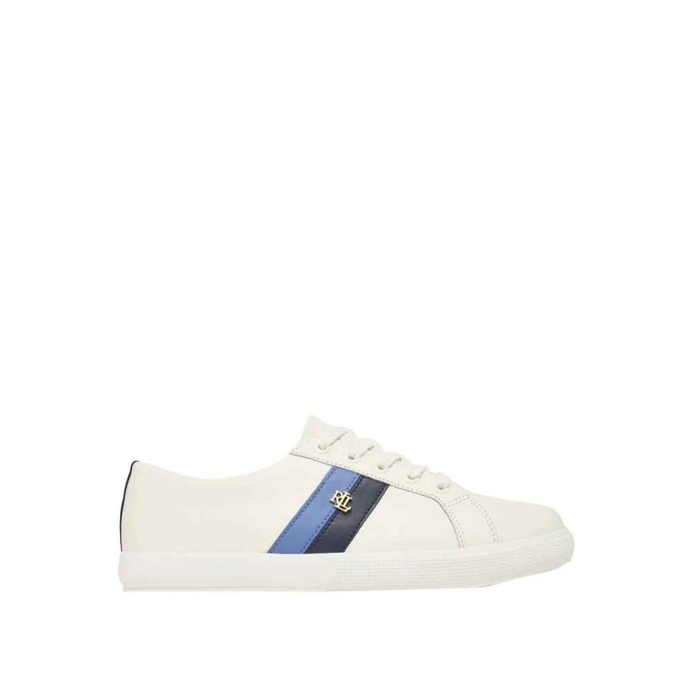 Ralph Lauren Women's White Sneakers, 5 Uk, Janson Trainers