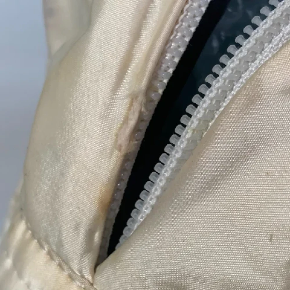 Chanel Vintage Pre-owned Fabric chanel-bags White Dames