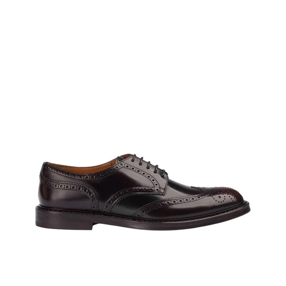 Doucal's Men's Brown Dress Shoes, 6 Uk, Leather Lace-Up