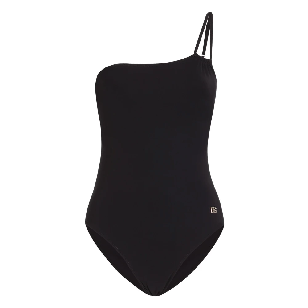 Dolce & Gabbana Women's Black Sea Clothing With Dg Logo