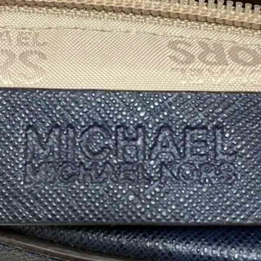 Michael Kors Pre-owned Leather handbags Blue Dames
