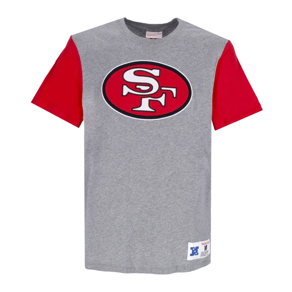 Mitchell & Ness NFL Color Blocked Tee Gray Heren