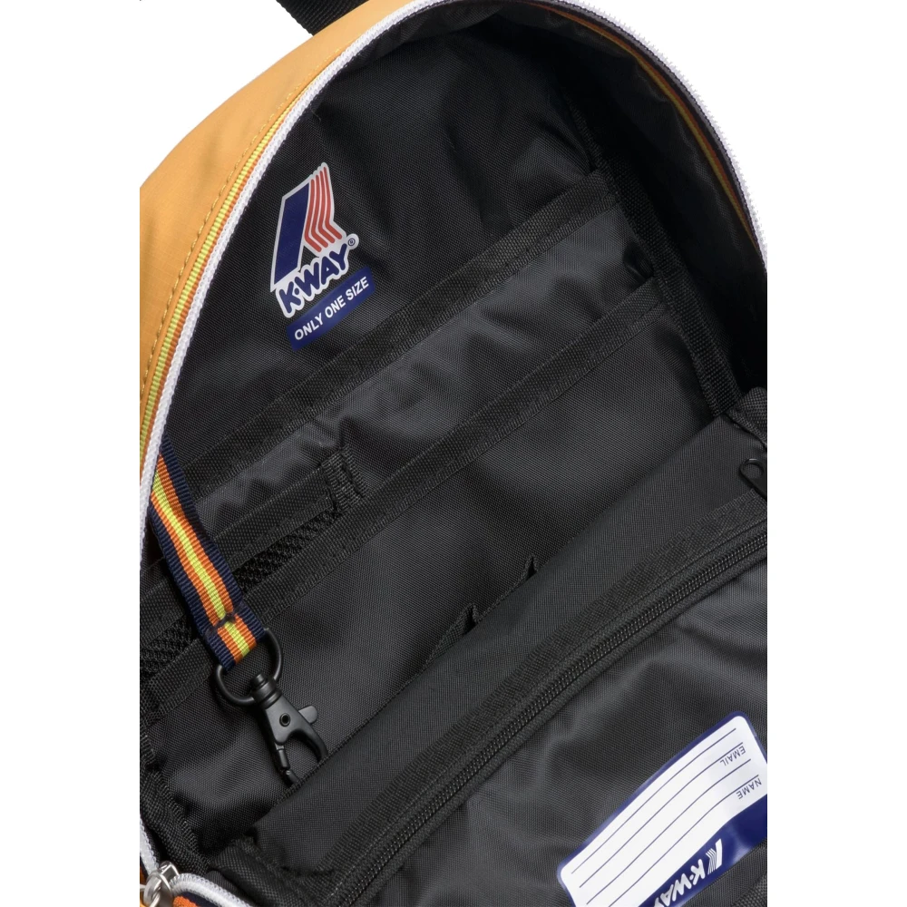 K-way Kleine Laon Rugzak Yellow Heren