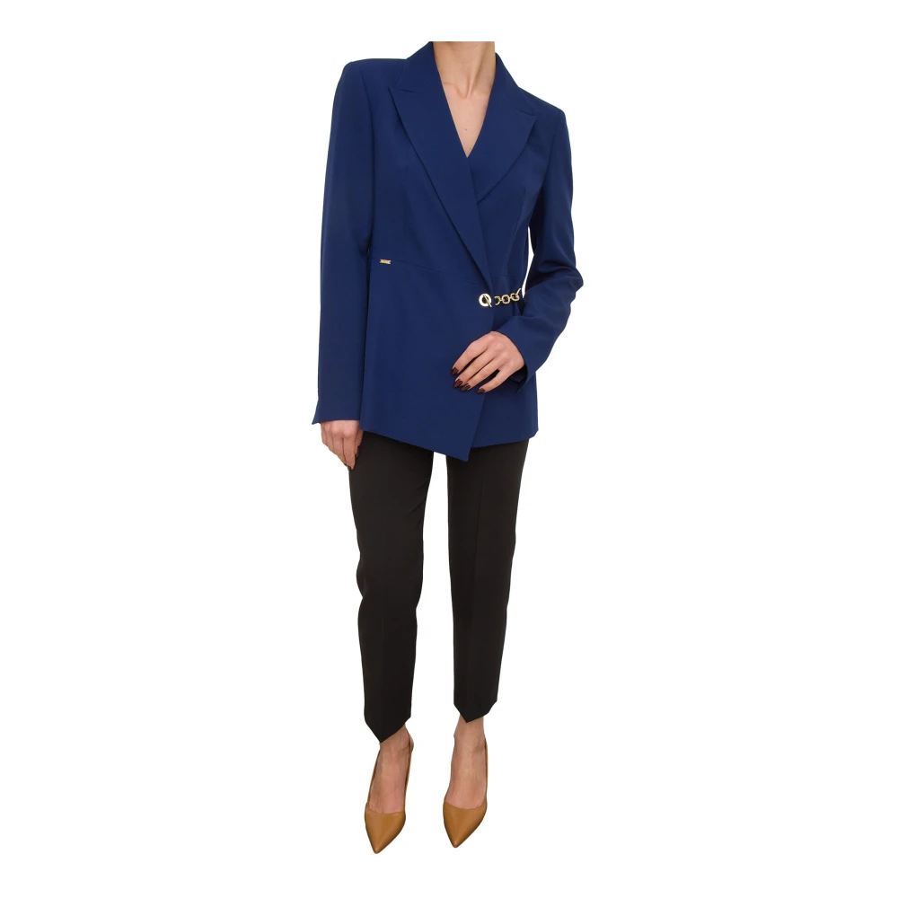 Kocca Blauwe Jas Blue Dames