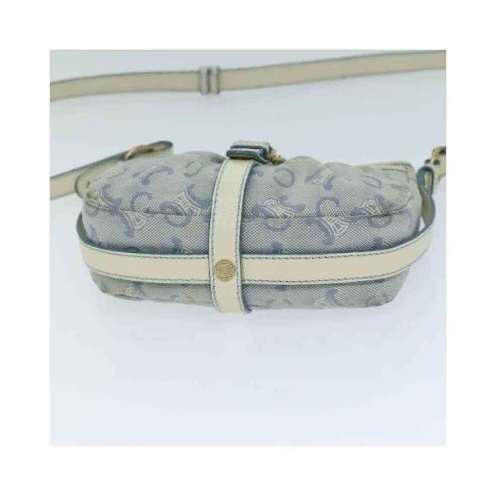 Celine Vintage Pre-owned Canvas celine-bags Blue Dames
