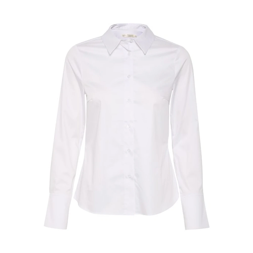 InWear Witte Stretch Shirt Cally IW White Dames