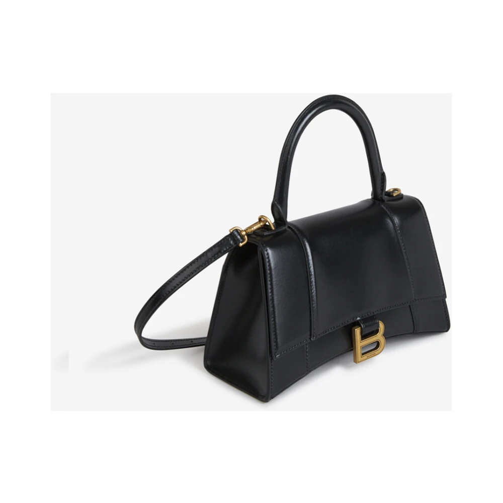 Balenciaga Hourglass Small Handbag Black Dames