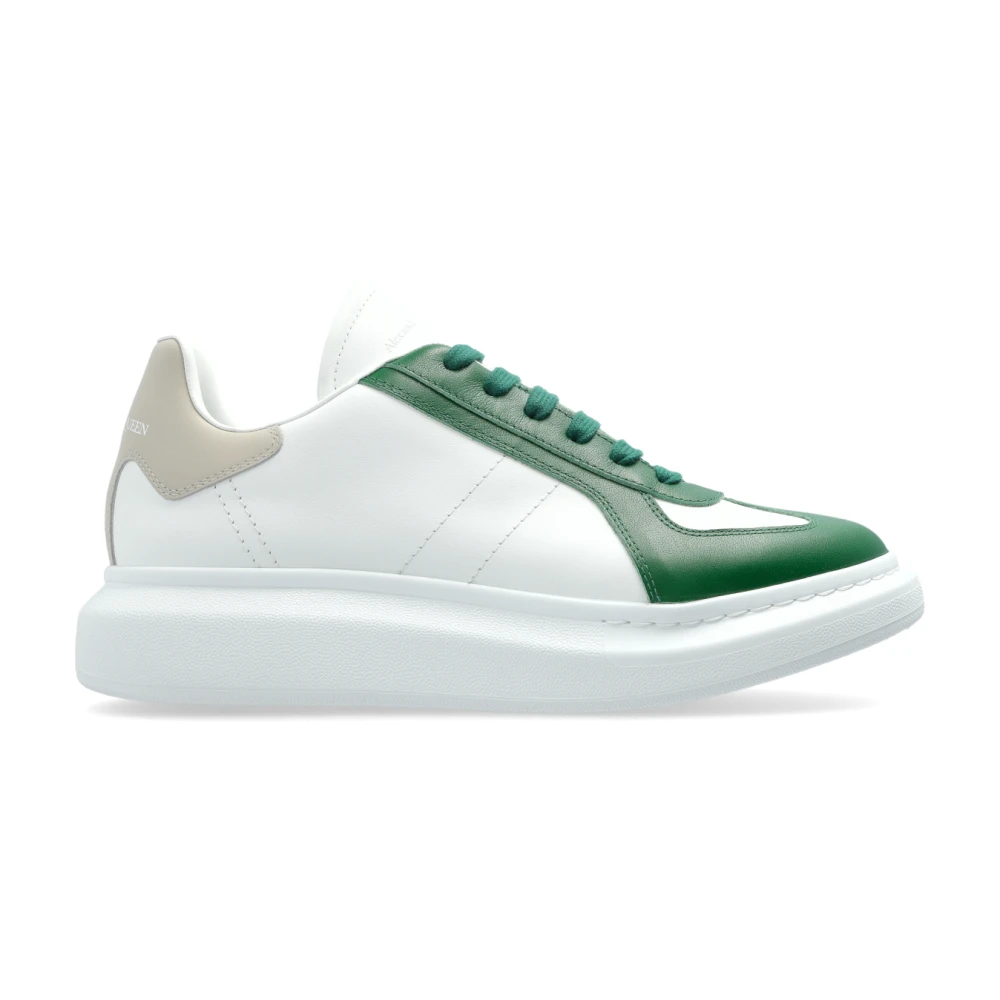 Alexander McQueen Sportschoenen met logo Heren Schoenen Groen
