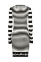robe-en-tricot-a-rayures-avec-logo