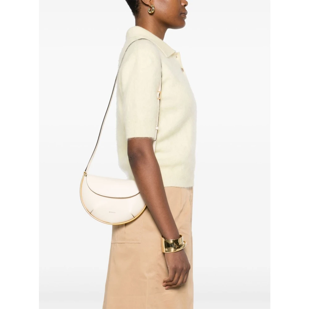 Wandler Elegante Ivoor Schoudertas White Dames