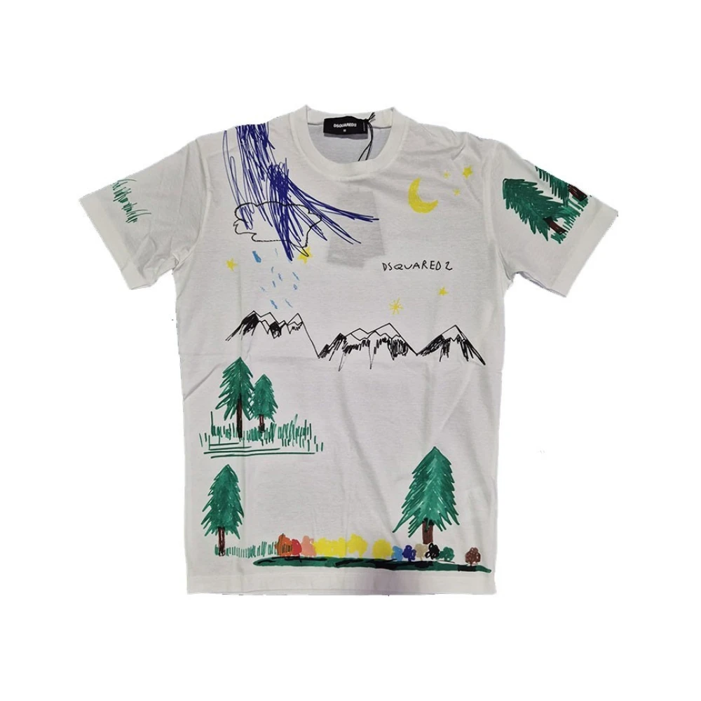 Tops > T-Shirts - - Dsquared2 - Modalova
