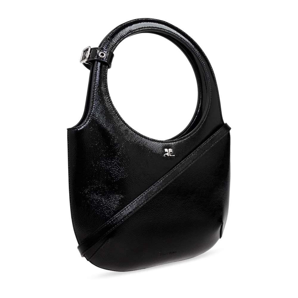 Courrèges Schoudertas Black Dames