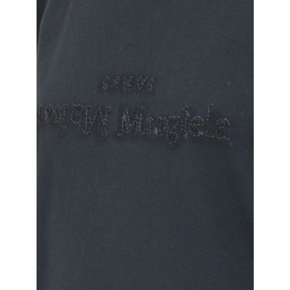 Maison Margiela Stijlvol T-shirt Black Dames