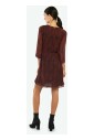 robe-rouge-a-volants-et-col-en-v