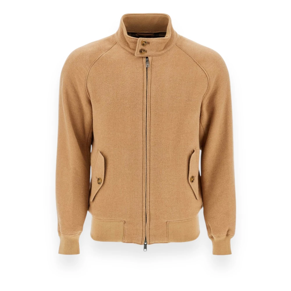 Baracuta Dubbele Wol G9 Jas Brown Heren
