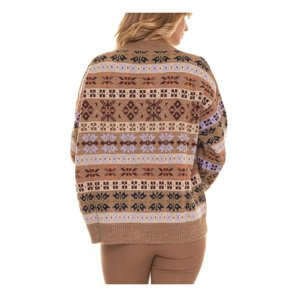 Max Mara Weekend Fantasy Vest met knopen Beige Dames