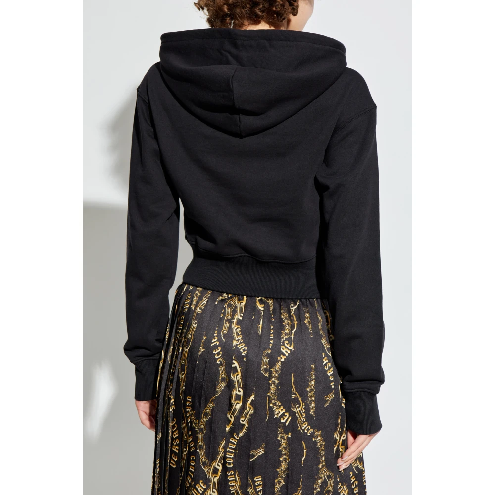 Versace Jeans Couture Hoodie Black Dames
