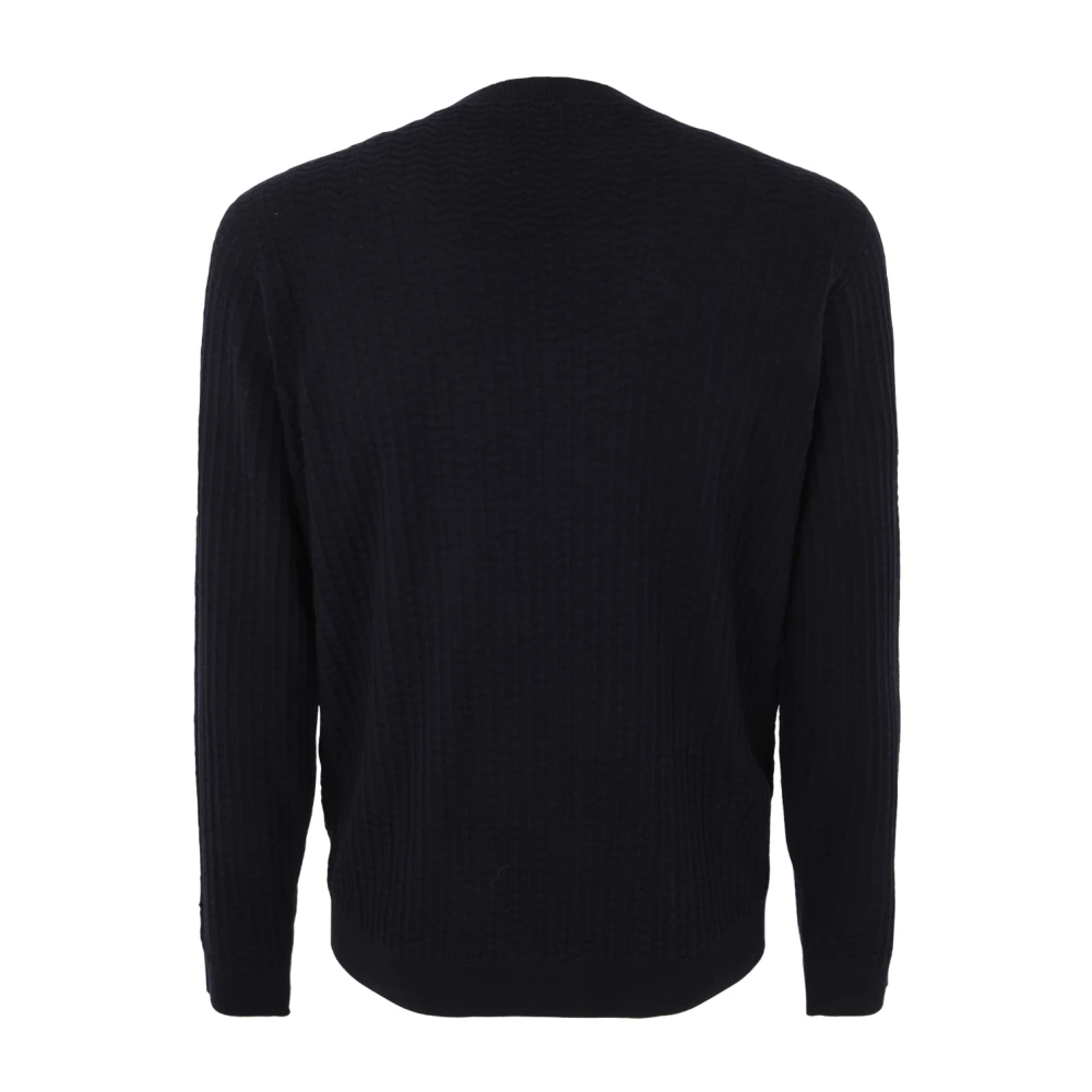 Giorgio Armani Sweatshirts Blue Heren