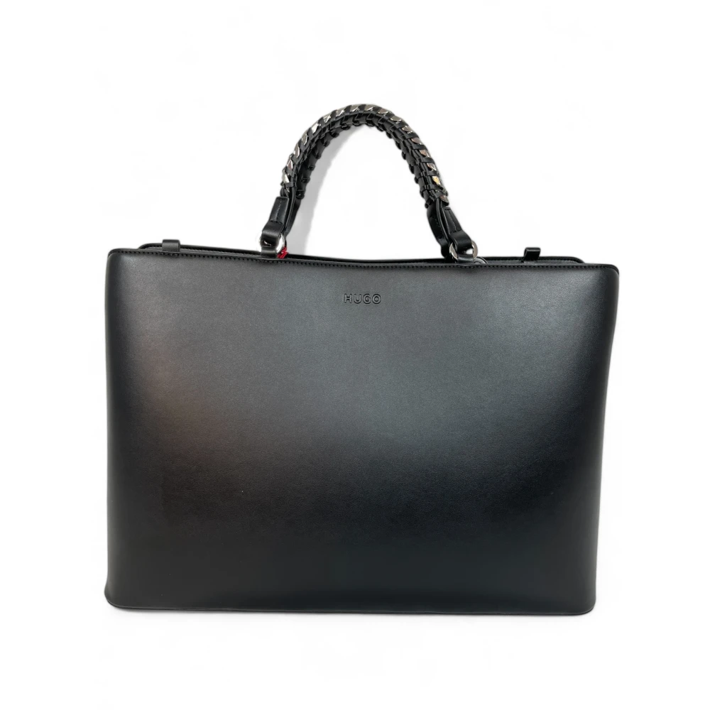 Hugo Boss Stijlvolle werktas voor vrouwen in zwart Black Dames