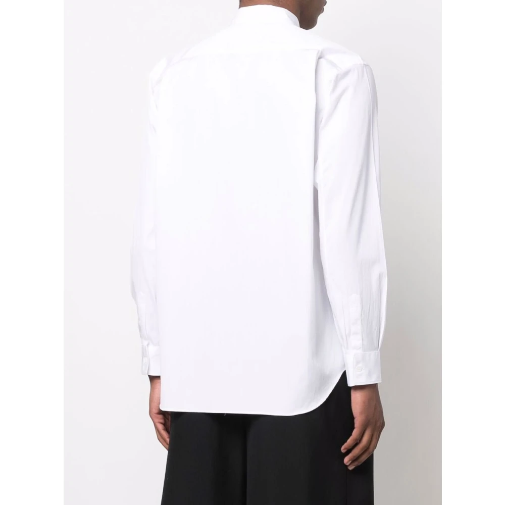 Comme des Garçons Katoenen overhemd voor heren White Heren