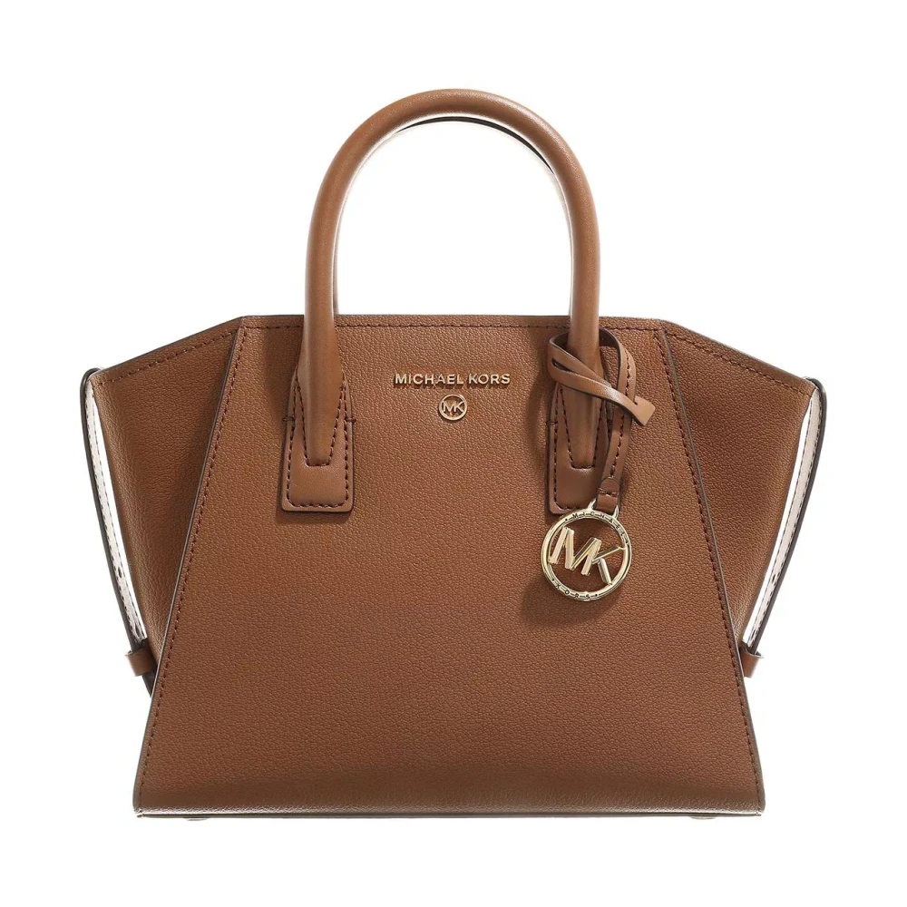 Michael Kors Women's Brown Handbags, One Size, Avril Small Tz Satchel