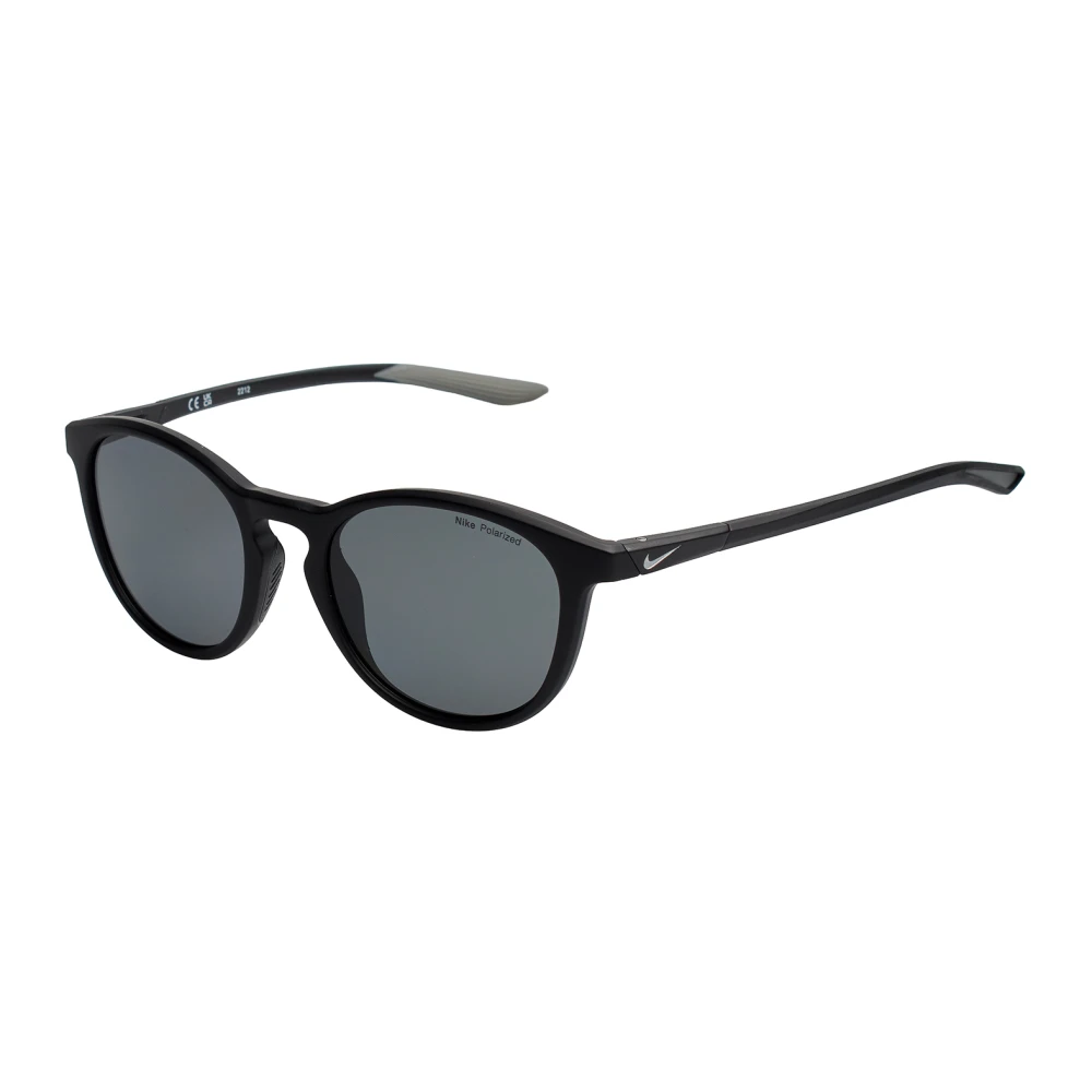 Nike Unisex Black Round Polarized Sunglasses Evolution