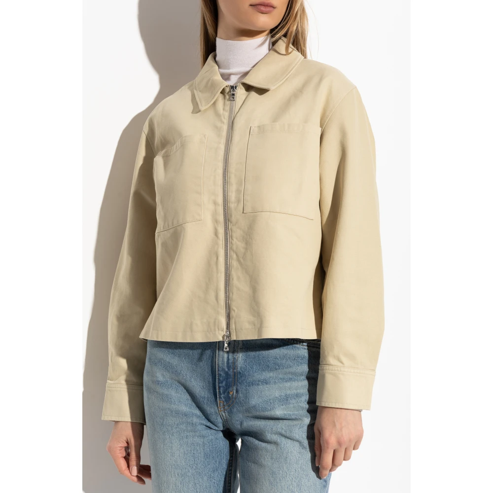 Officine Générale Jas met kraag Beige Dames