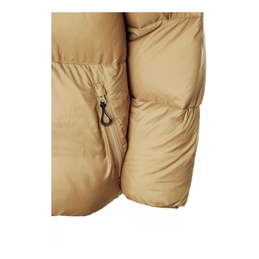 Carhartt WIP Gewatteerde winterjas met capuchon Beige Heren