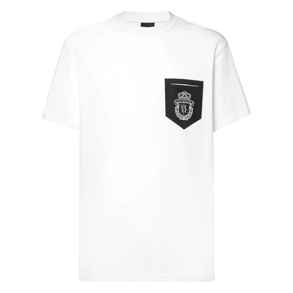 Billionaire Hombre Blanco - T-Shirt Cuello Redondo Crest - Tops - 2XL