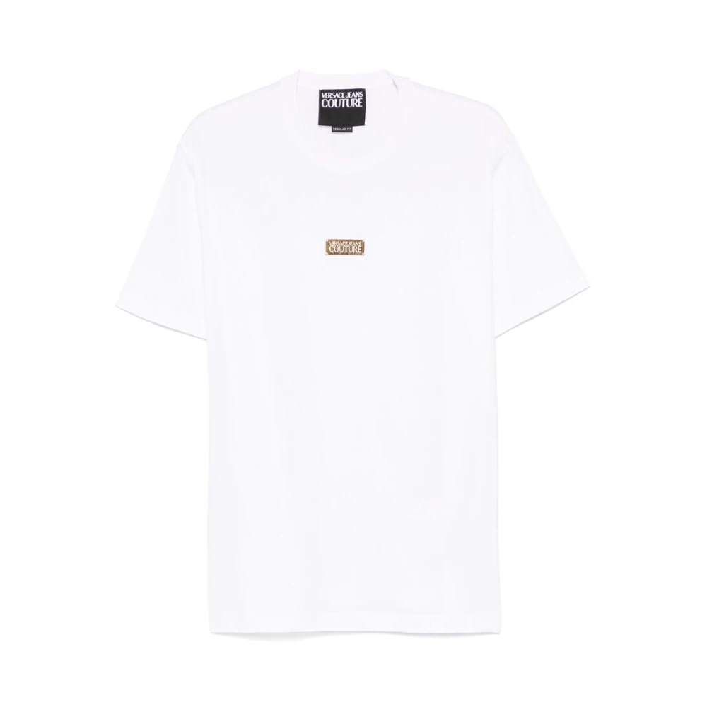 Versace Jeans Couture Witte Crew Neck T-shirt White Heren