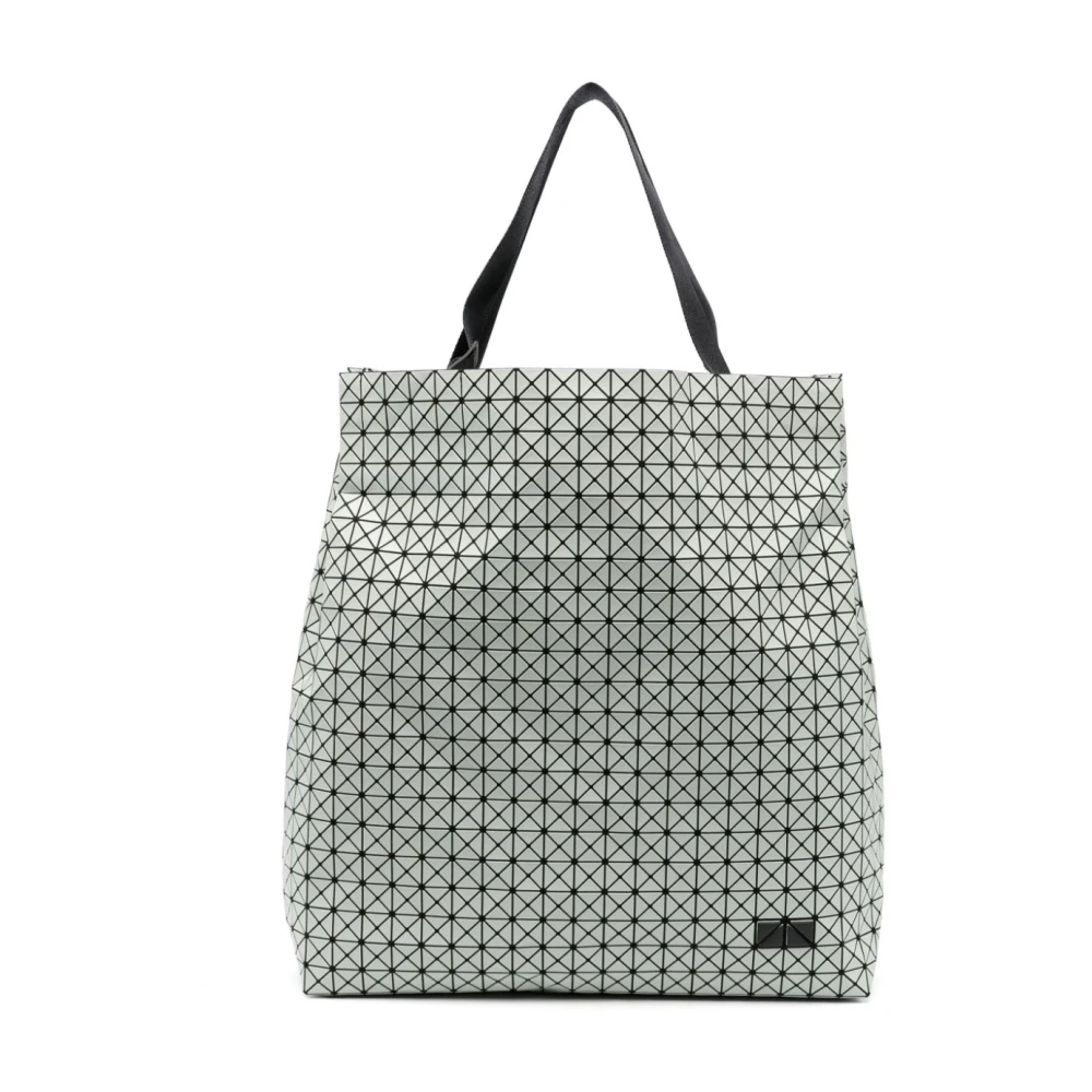 Issey Miyake Geometrisch Paneelontwerp Schoudertas Gray Heren