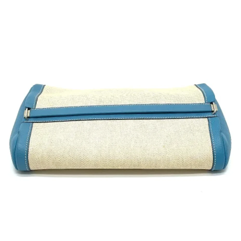 Hermès Vintage Pre-owned Leather wallets Beige Dames