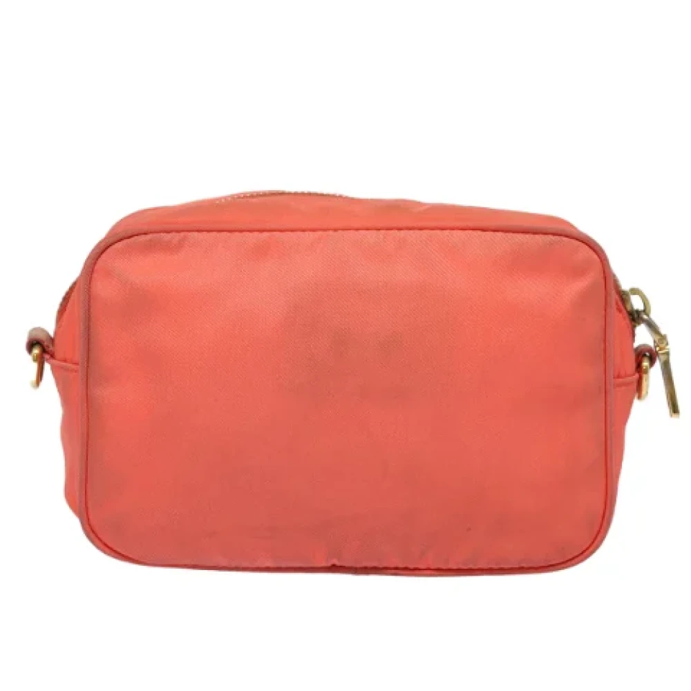 Prada Vintage Pre-owned Fabric prada-bags Orange Dames