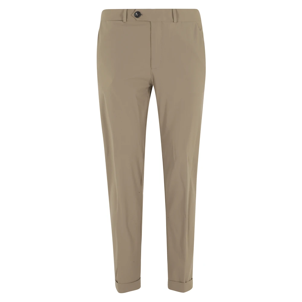Rrd Men's Beige Surflex Chino Trousers - Slim-Fit Trousers - Xl - Trousers