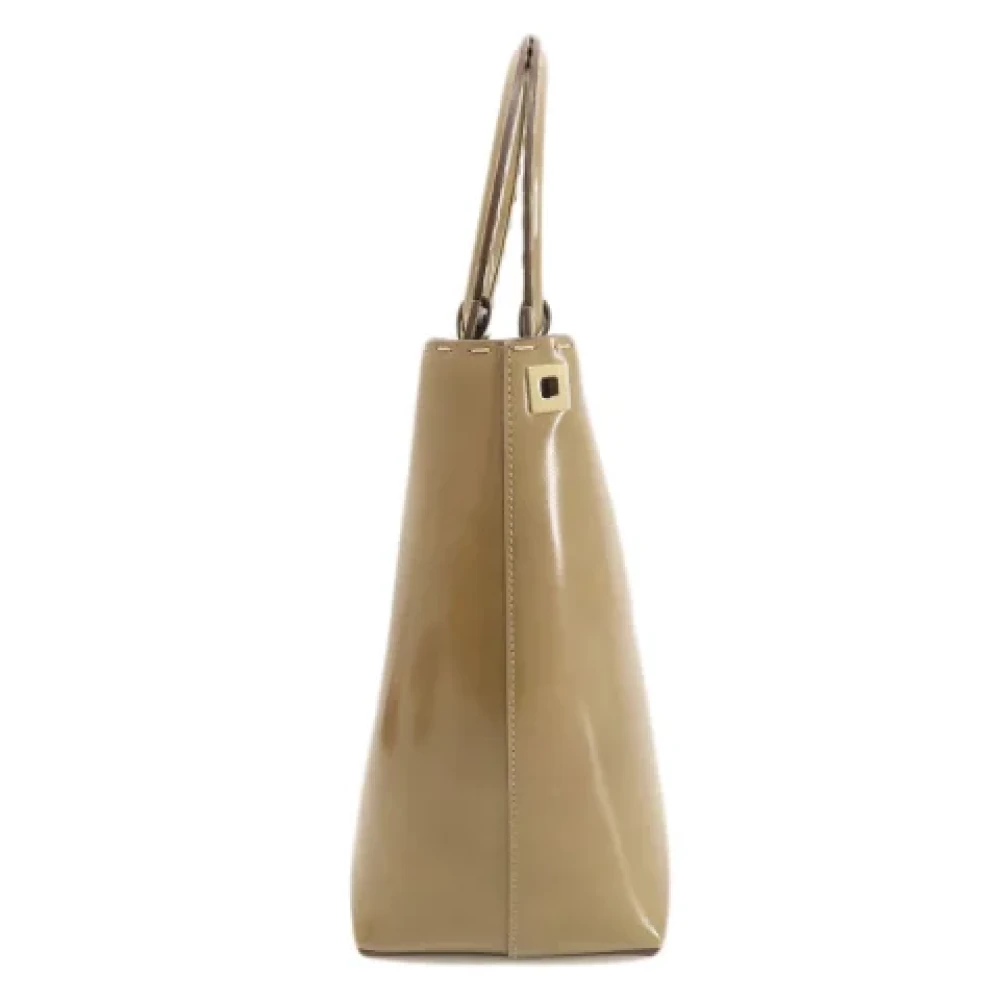 Salvatore Ferragamo Pre-owned Fabric handbags Beige Dames
