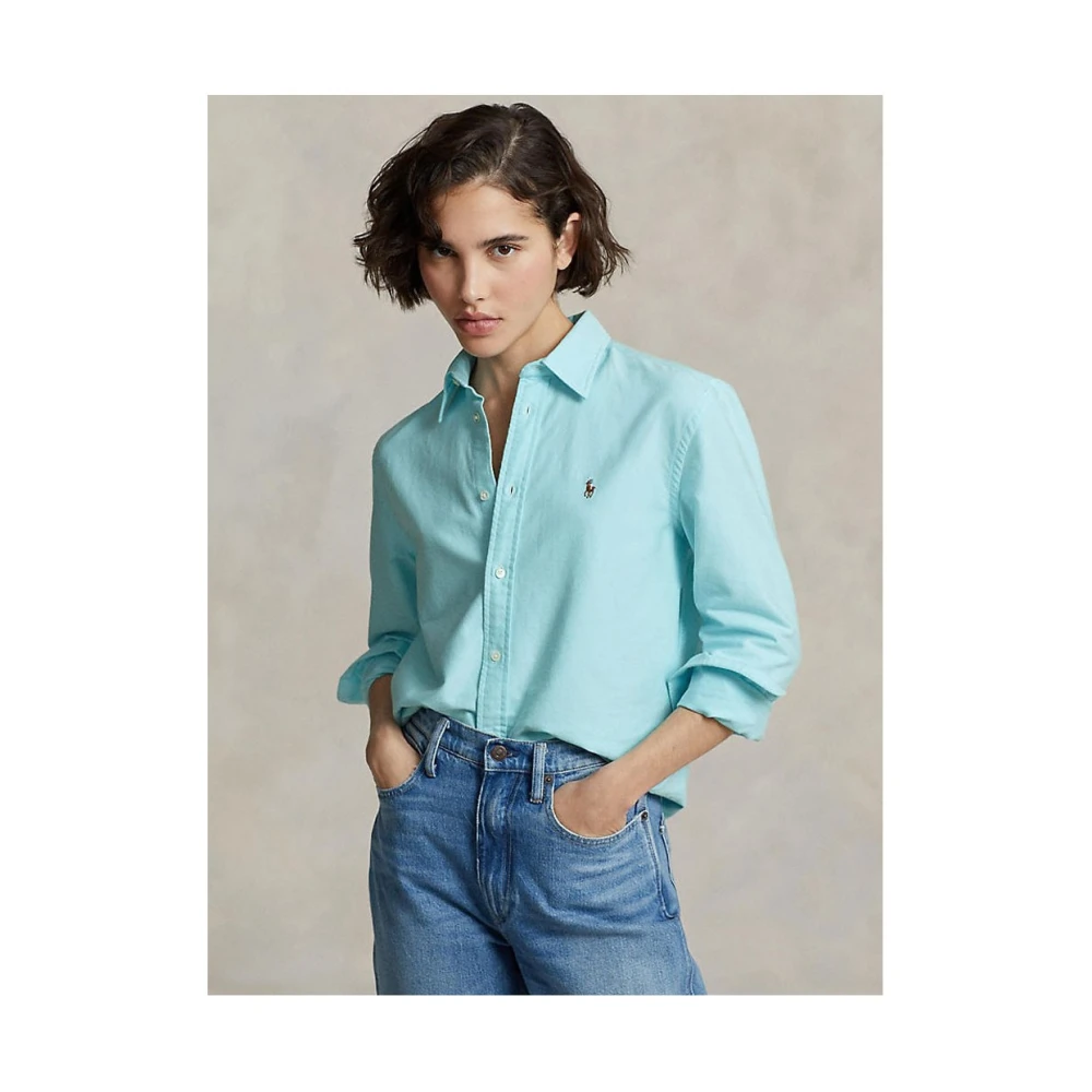 Ralph Lauren Casual Overhemd Blue Dames
