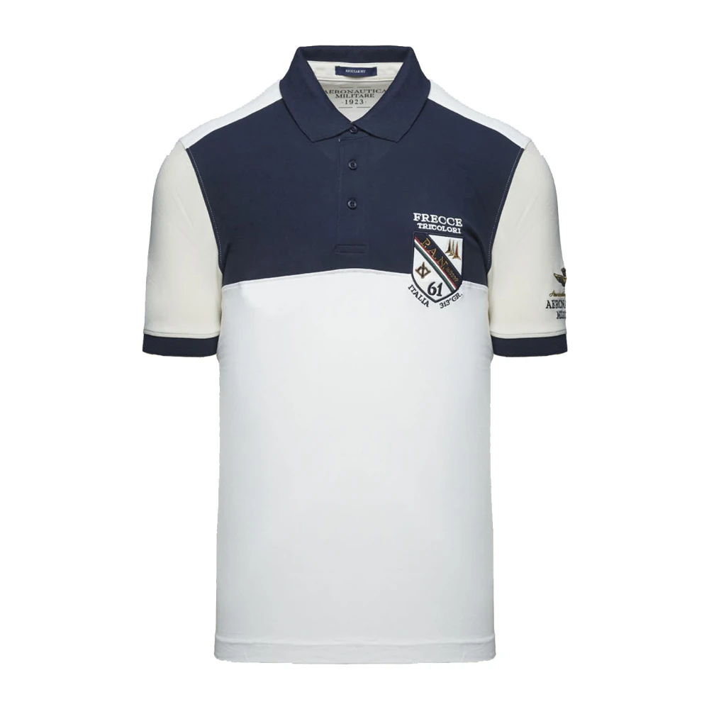 Aeronautica Militare Men's Multicolor Polo Shirts, 2XL, Piqué Polo