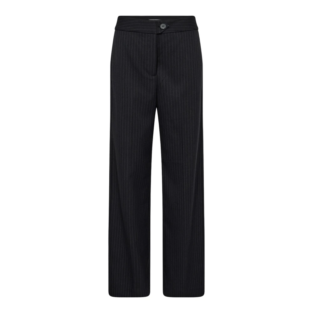 Co'Couture Wide Trousers Gray Dames