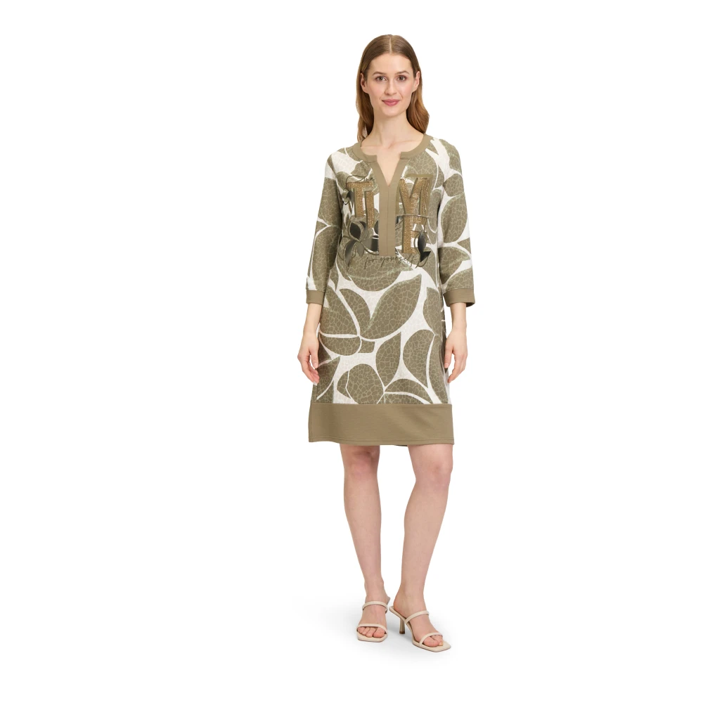 Betty Barclay Paisley 3 4 Mouw Tuniek Jurk Multicolor Dames