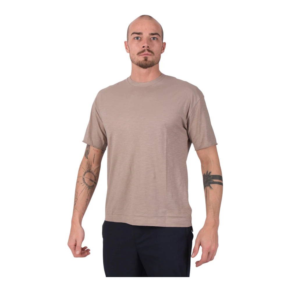 Drykorn Eros T-Shirt Schlamm 1705-520124 S Beige Heren