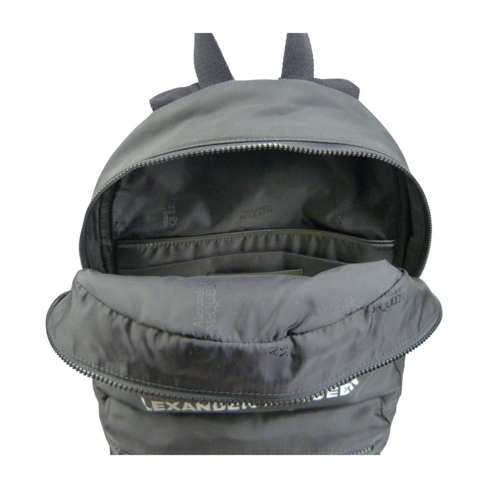 alexander mcqueen Zwarte tassen voor een stijlvolle look Black Heren