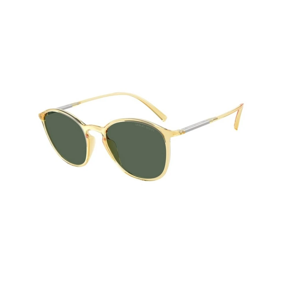 Giorgio Armani Men's Yellow Sunglasses,, Authentic Glasses With Top-Notch Service Medium