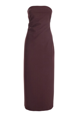 bordeaux-bustier-tech-fabric-jurk