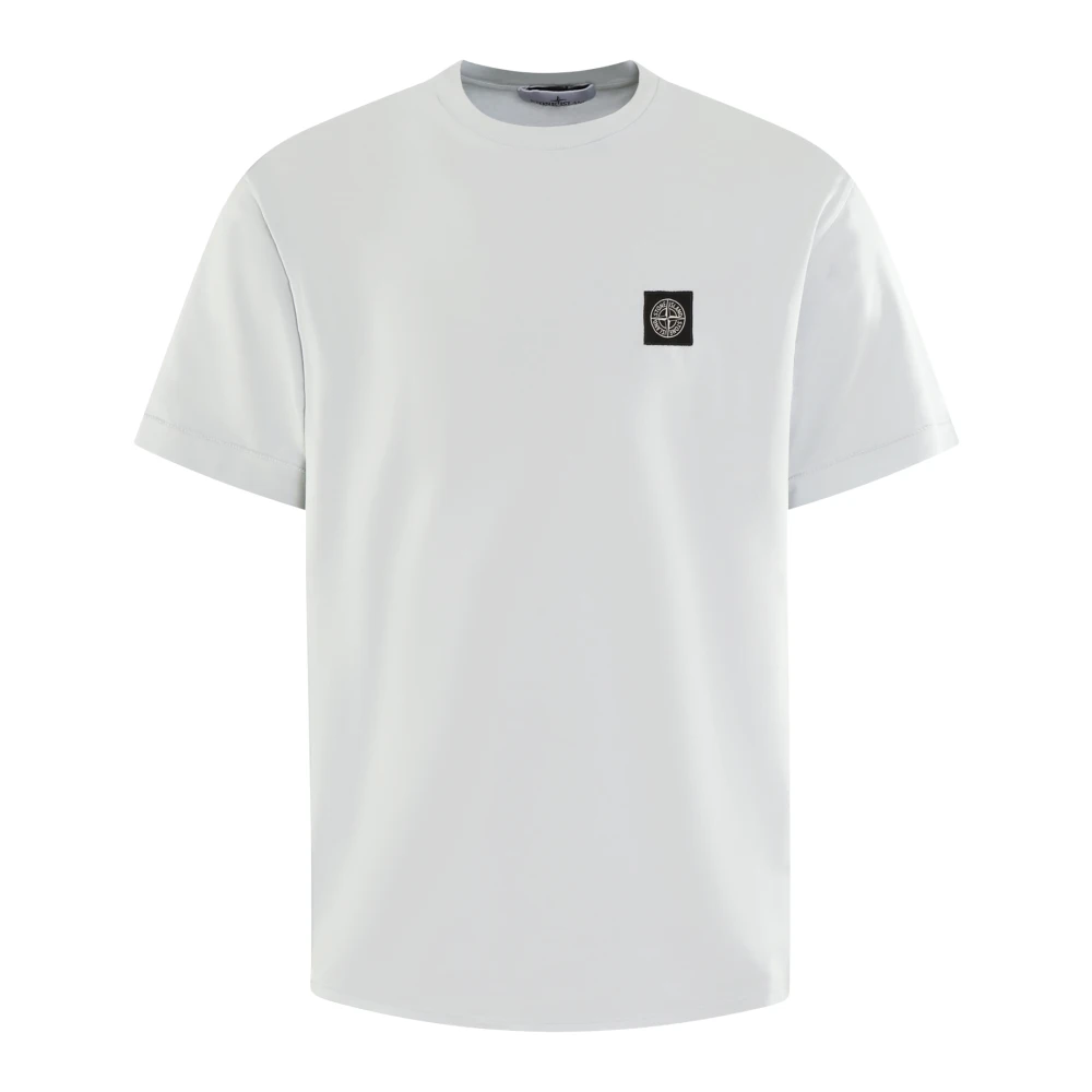 Stone Island Heren Korte Mouw T-shirt Blue Heren