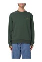 gron-strikket-crew-neck-sweater