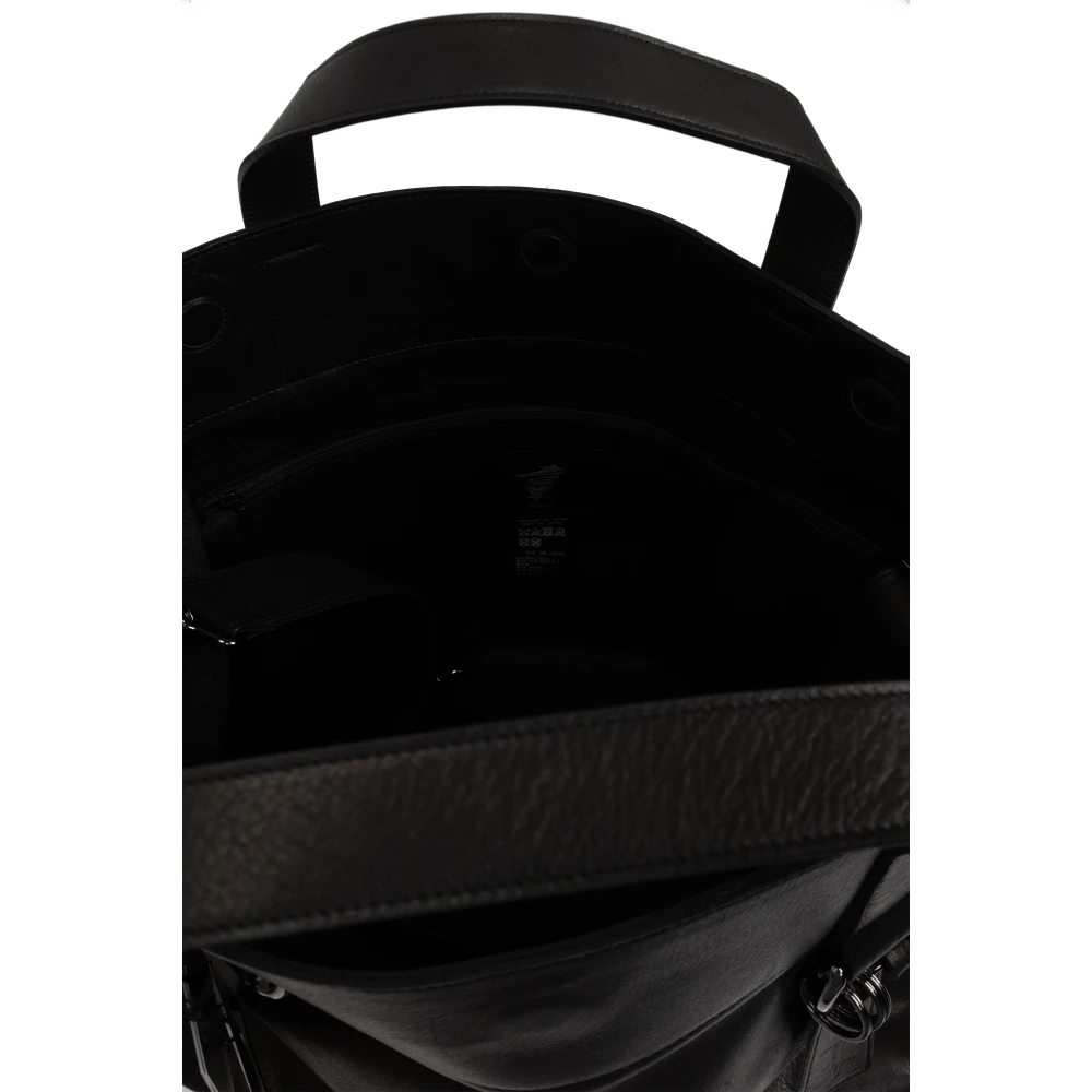 Yohji Yamamoto Shopper tas uit de Discord collectie Black Unisex