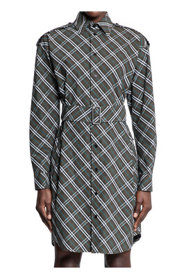 signature-check-buttoned-belted-coat